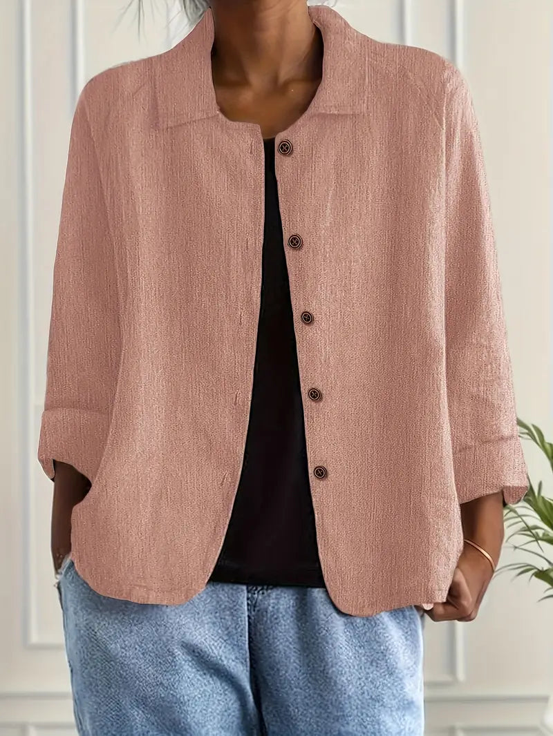 CHARLIE – RELAXED BUTTON-UP JACKET