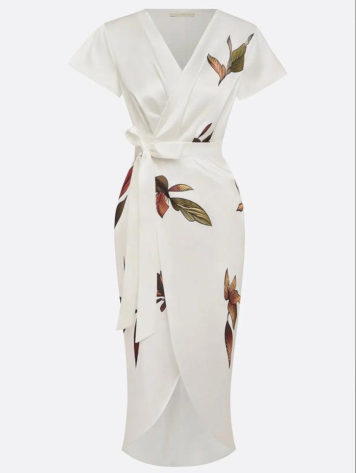 Amira - Elegant Wrap Dress