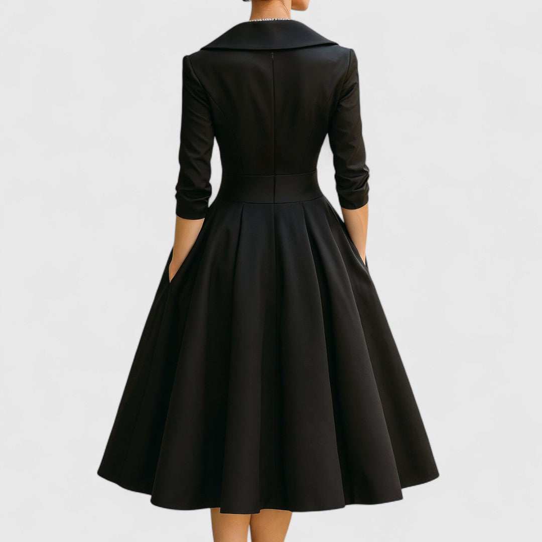Delia | Elegant Midi Dress