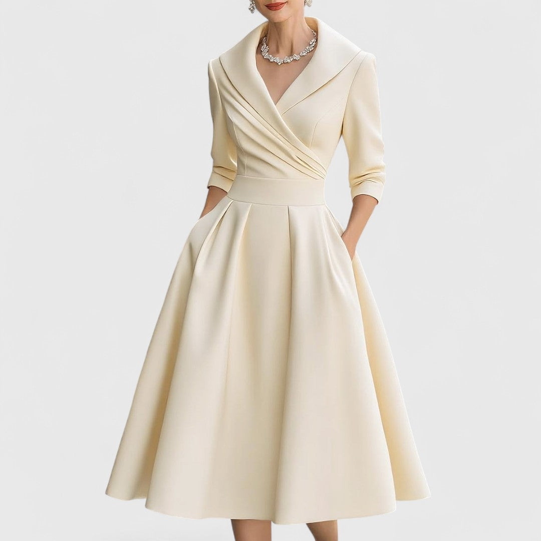 Delia | Elegant Midi Dress