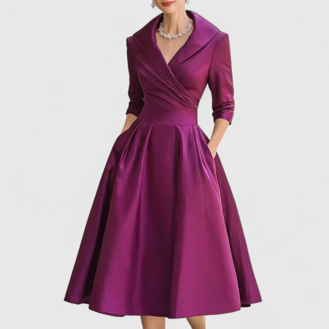Delia | Elegant Midi Dress