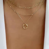 Avine – Retro Gold Necklace