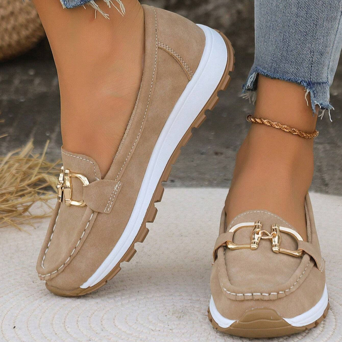 ELENA – CLASSIC SUEDE COMFORT LOAFERS