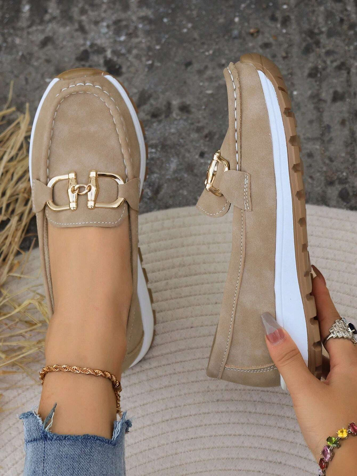 ELENA – CLASSIC SUEDE COMFORT LOAFERS