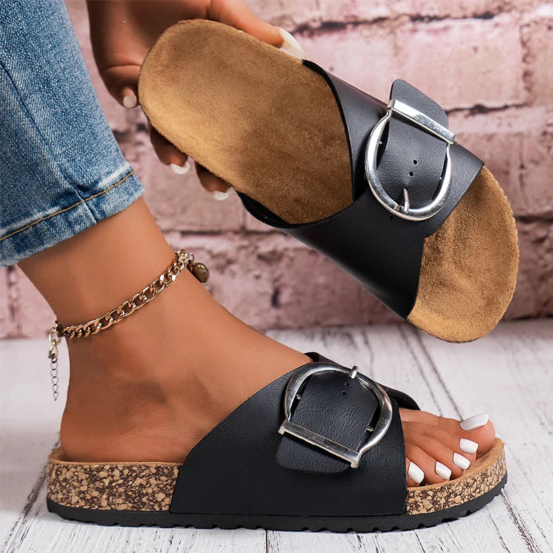 Bellevue | Buckle Mule Slide™