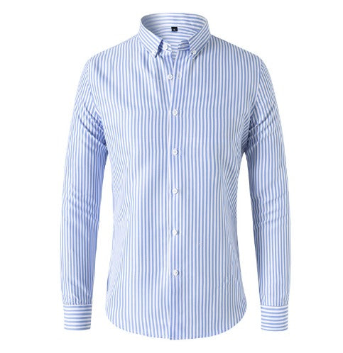 GABRIEL – CLASSIC STRIPED BUTTON-DOWN SHIRT