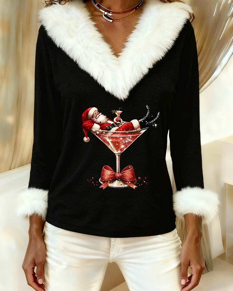 AUBREY – FESTIVE CHEER HOLIDAY TOP