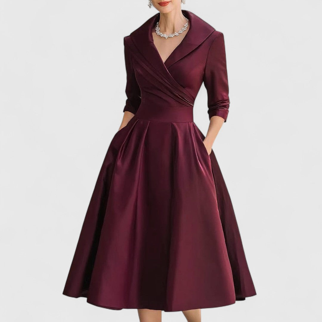 Delia | Elegant Midi Dress