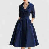 Delia | Elegant Midi Dress