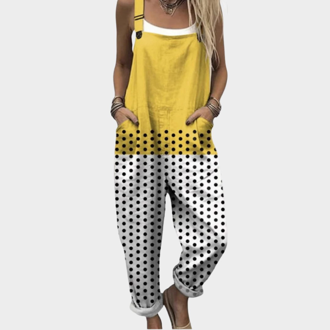 Blake - Comfortable Printed Overalls
