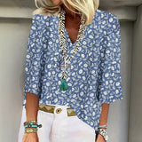 Amira - Floral Blouse For Everyday Elegance