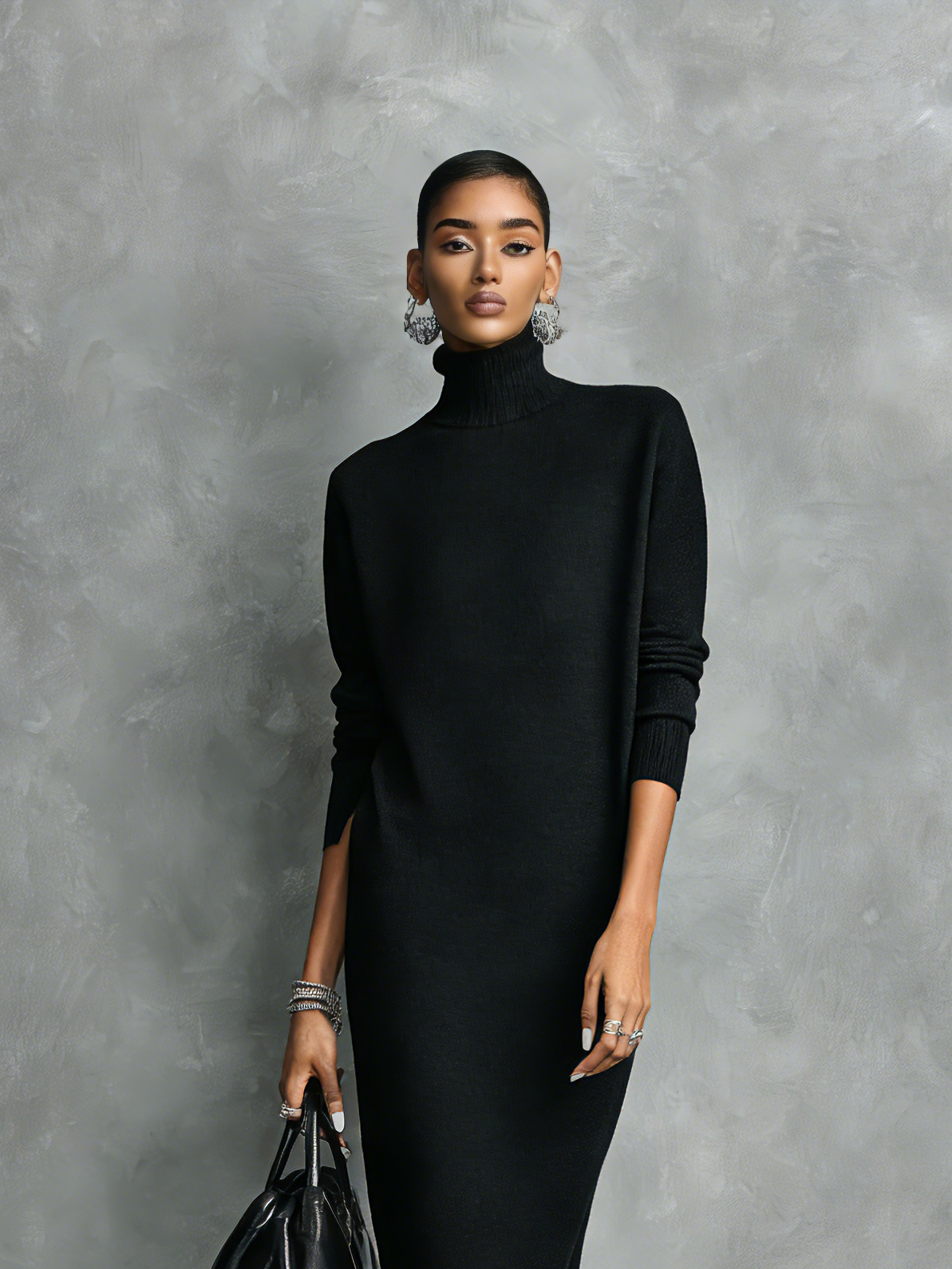 Bianca - Knit Midi Dress