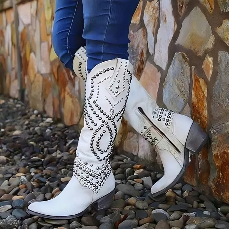Bree | Western Knee-High Boots