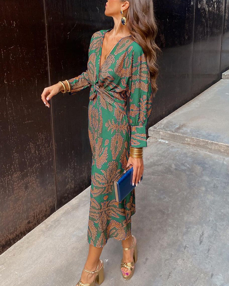 Arielle - Boho Luxe Wrap Dress