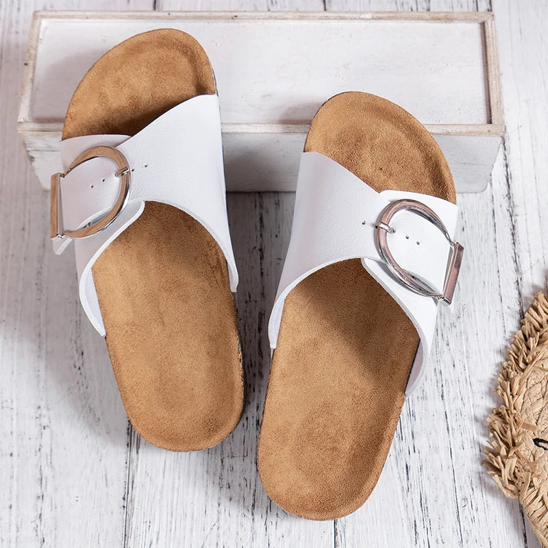 Bellevue | Buckle Mule Slide™