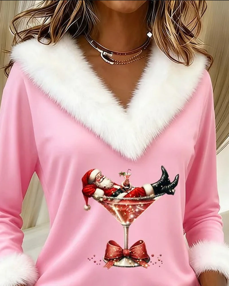 AUBREY – FESTIVE CHEER HOLIDAY TOP