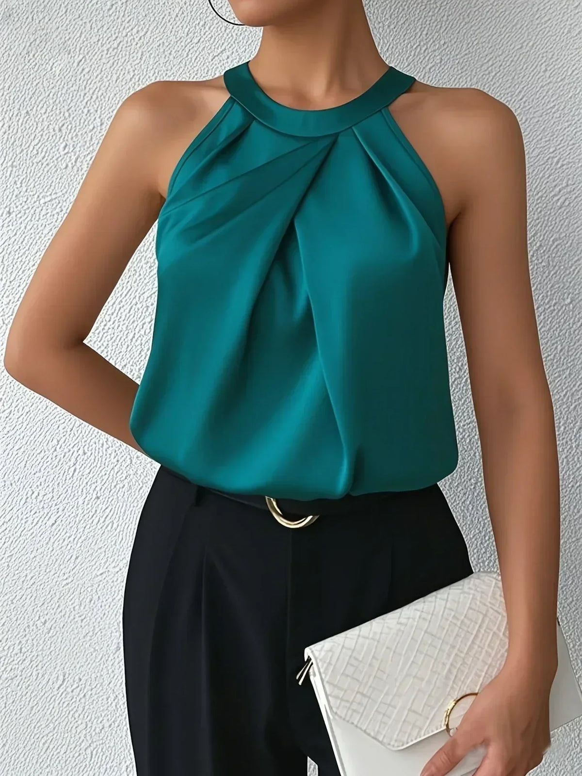 Cerys | Elegant Summer Sleeveless Blouse