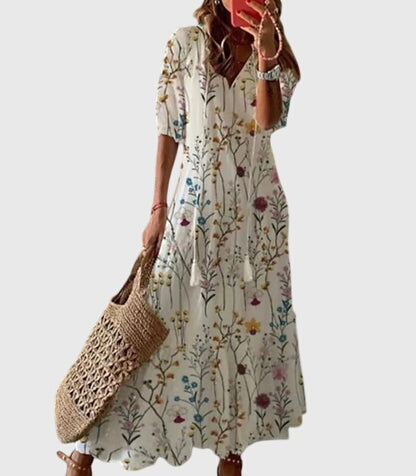 Amalia™ | Boho Vintage Summer Dress