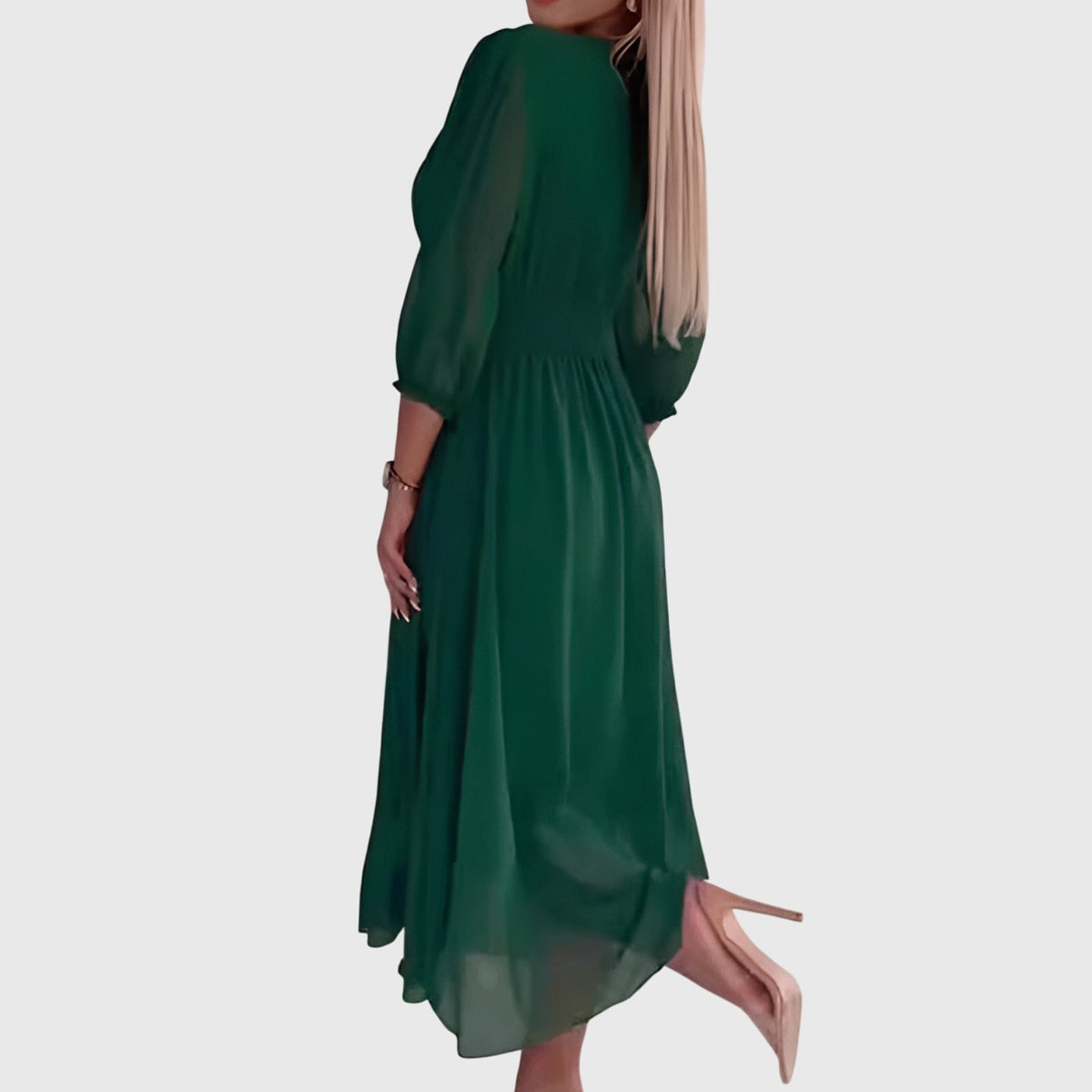 Chloe - Lightweight Silky Chiffon Dress
