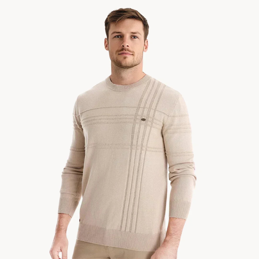 Alessio Striped Knit Sweater