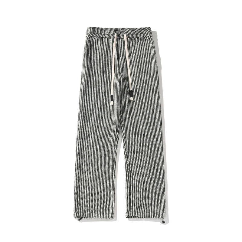 VEDA – HERRINGBONE SWEATPANTS