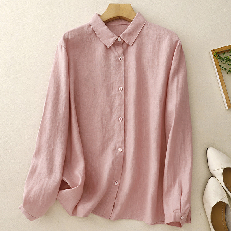 CLARA LINEN SHIRT