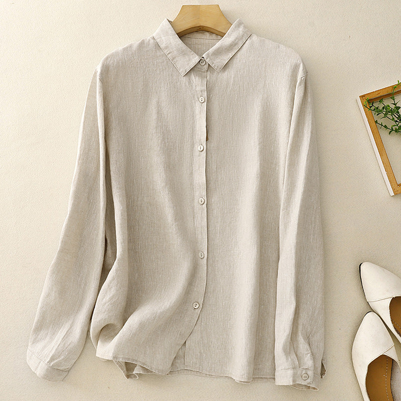 CLARA LINEN SHIRT