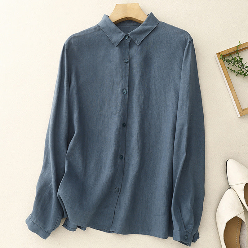 CLARA LINEN SHIRT