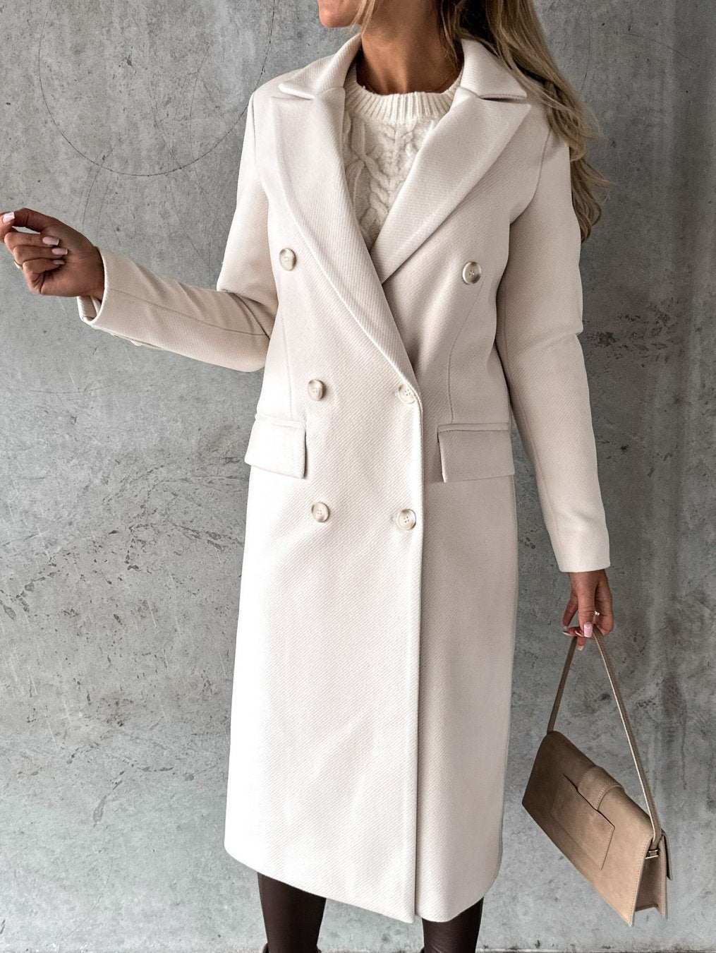 Averra™ - Classic Elegant Long Coat
