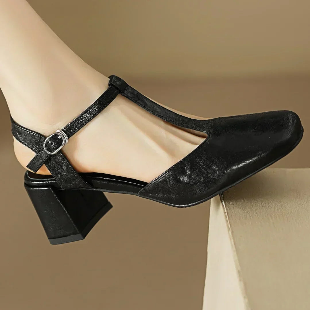 Beatrica ™ | Leather Mary Janes