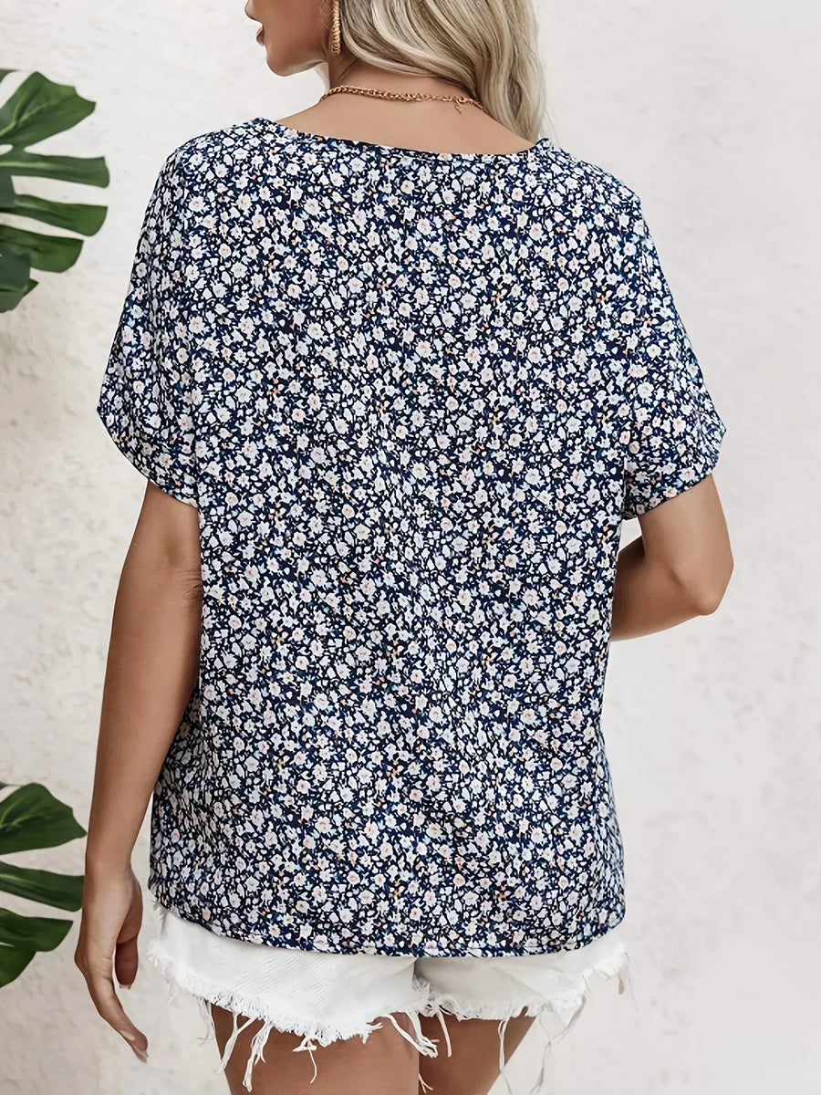 Carrie™ | Chic Floral Print Blouse