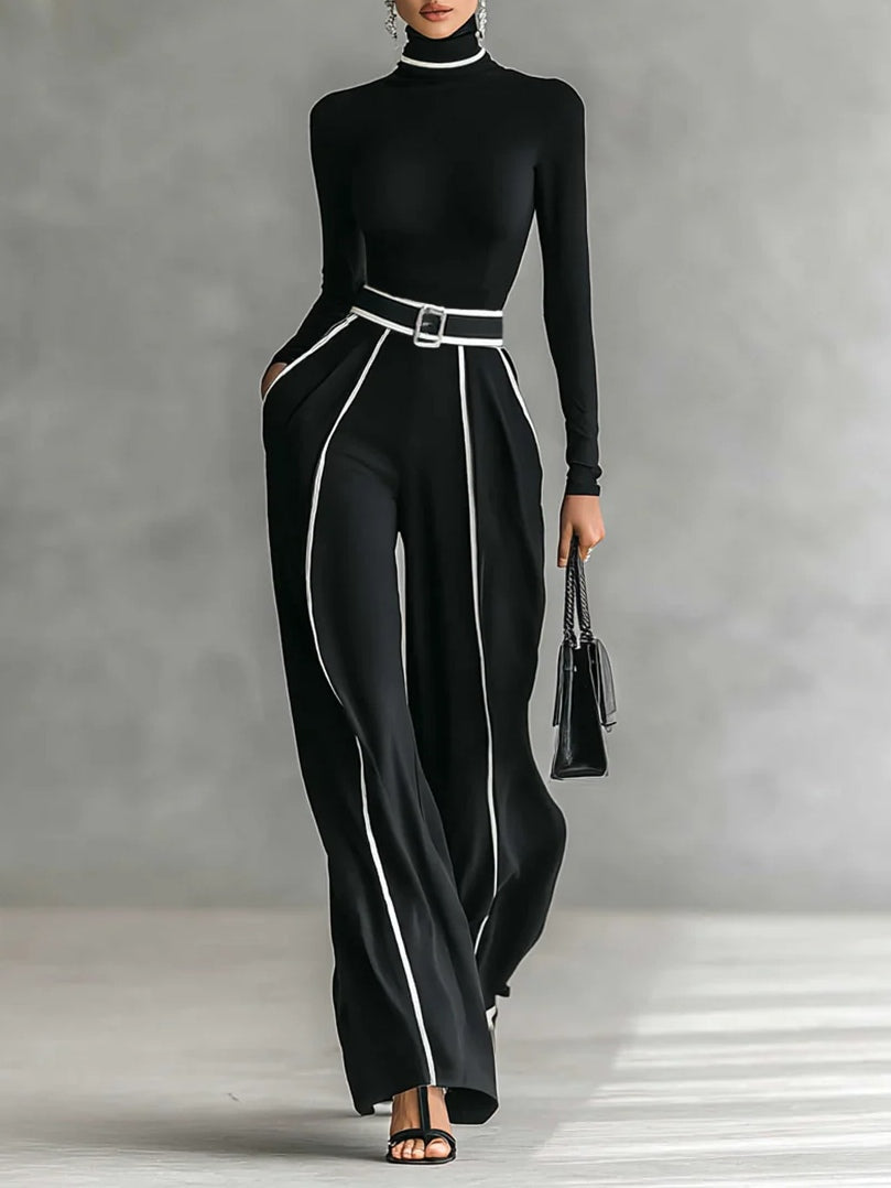 Alina – Two-Piece High-Neck Set