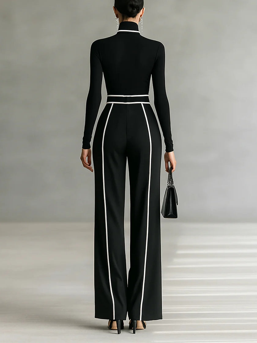 Alina – Two-Piece High-Neck Set
