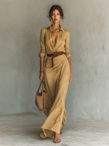 Aria - Long Sleeve Maxi Dress