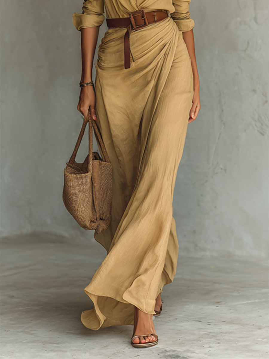 Aria - Long Sleeve Maxi Dress