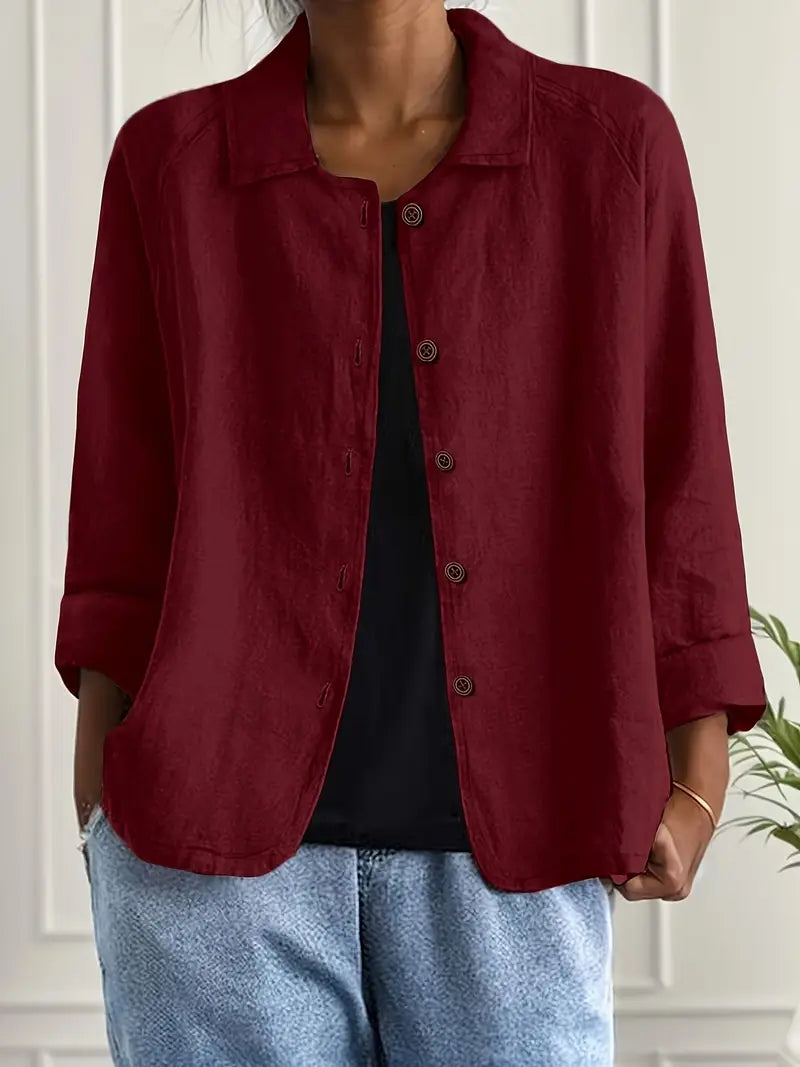 CHARLIE – RELAXED BUTTON-UP JACKET