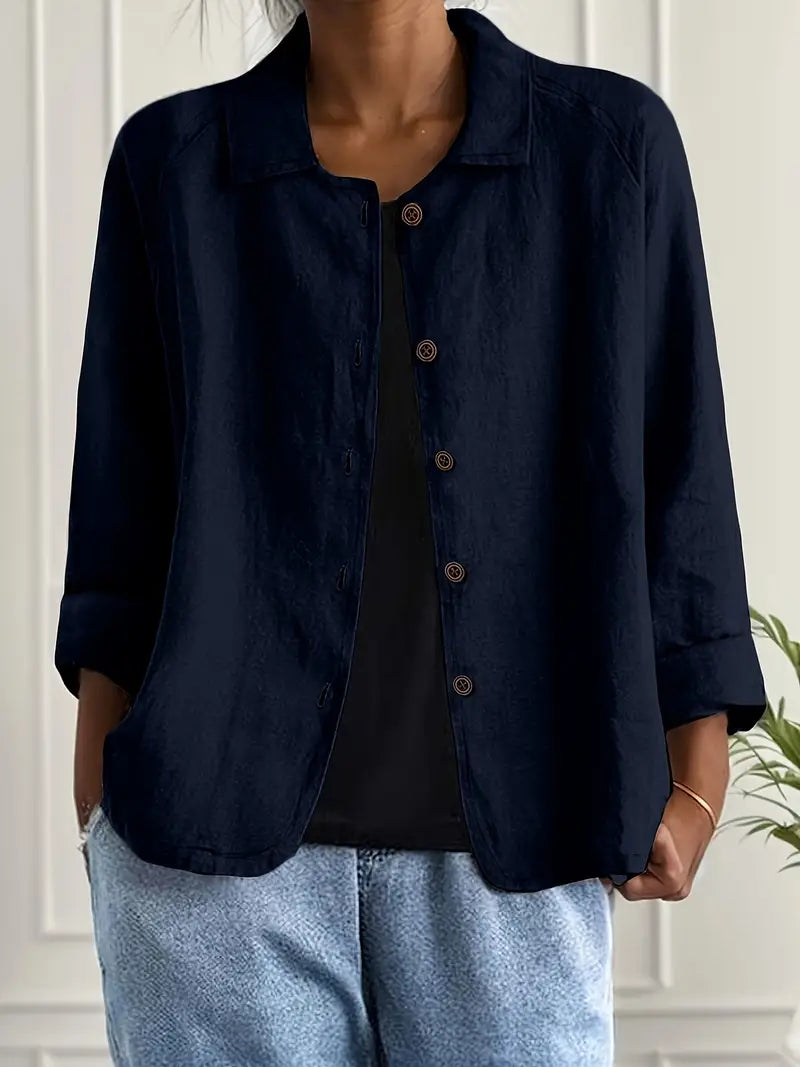 CHARLIE – RELAXED BUTTON-UP JACKET