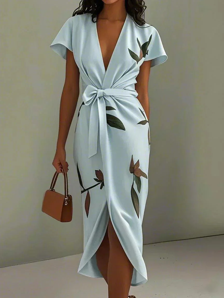 Amira - Elegant Wrap Dress