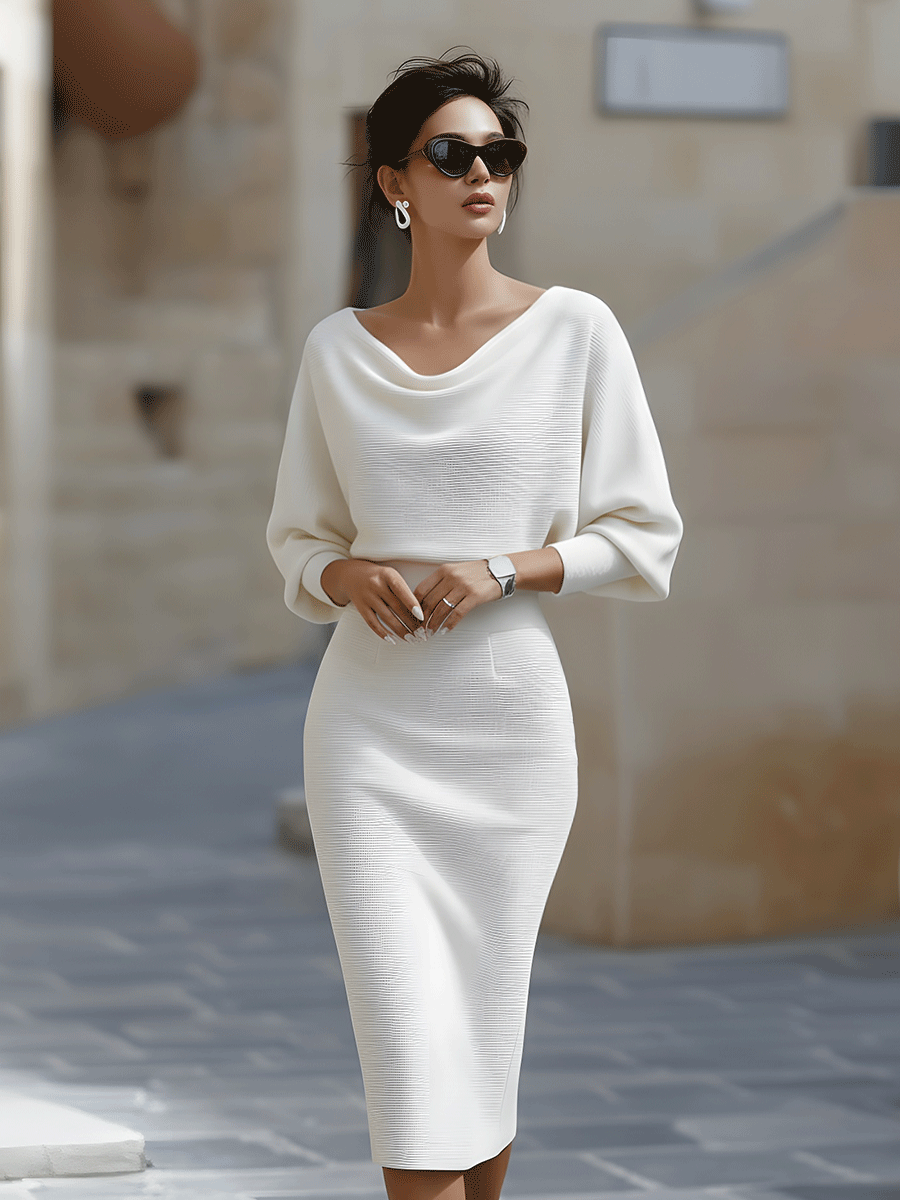 Ailany - Luxurious Midi Dress