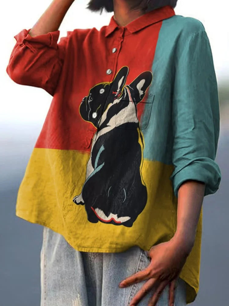 Charlotte - Dog Art Shirt