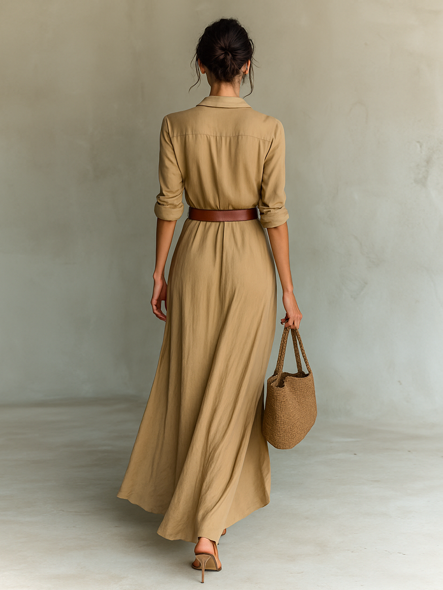 Aria - Long Sleeve Maxi Dress