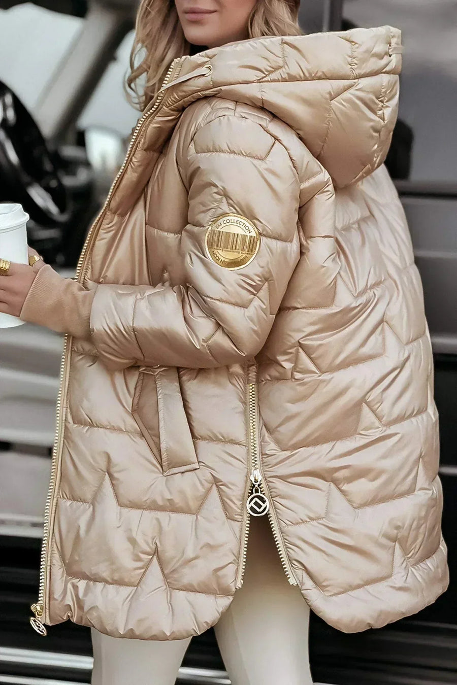 Chivelle™ - Elegant Winter Jacket with Hood and Lining