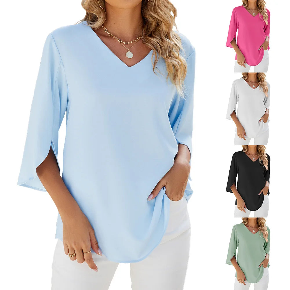 Belinda™ | V-Neck Blouse