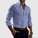 GABRIEL – CLASSIC STRIPED BUTTON-DOWN SHIRT