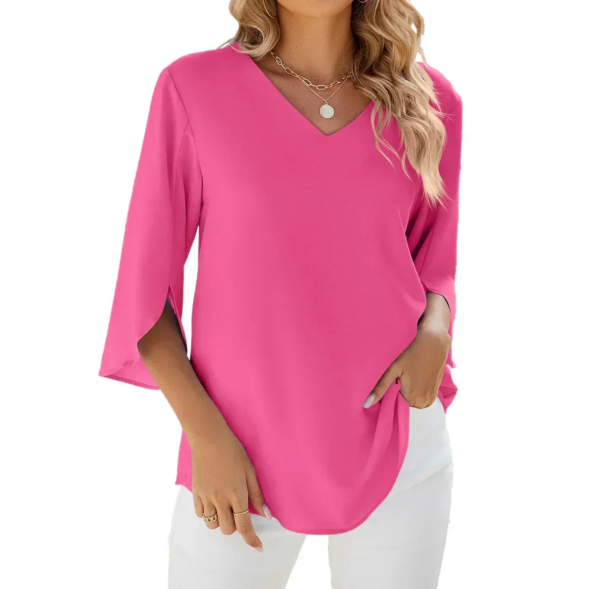 Belinda™ | V-Neck Blouse