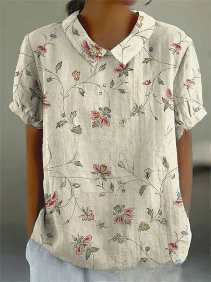 Devika - Floral Pattern Blouse