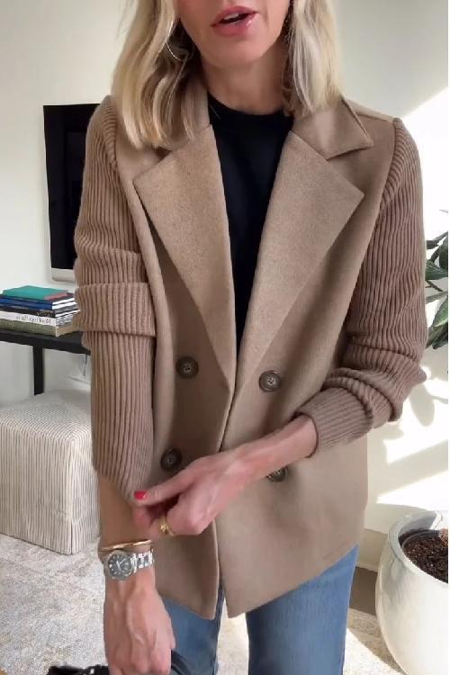Alesia - Stylish Casual Button Blazer