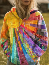 HARPER – ARTISTIC PATCHWORK HOODIE
